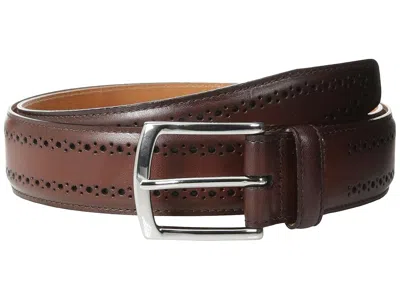 Allen Edmonds Manistee Men's Belts Chili: 32 In Brown