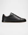 Allen Edmonds Men & Apos;s Barnes Leather Low-top Sneakers In Black