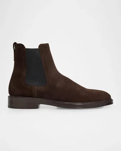 Allen Edmonds Men & Apos;s Boone Suede Chelsea Boots In Brown