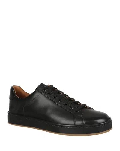 ALLEN EDMONDS MEN'S BARNES LOW TOP LEATHER SNEAKERS