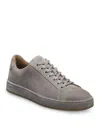 Allen Edmonds Men's Barnes Low Top Leather Sneakers In Gray