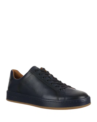 ALLEN EDMONDS MEN'S BARNES LOW TOP LEATHER SNEAKERS