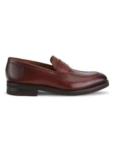 Allen Edmonds Men's Damon Leather Loafers In Red
