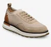 Allen Edmonds Men Easton Knit Sneaker In Bone In Sand
