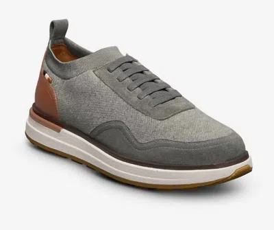 Allen Edmonds Men Easton Knit Sneaker In Grey In Gray