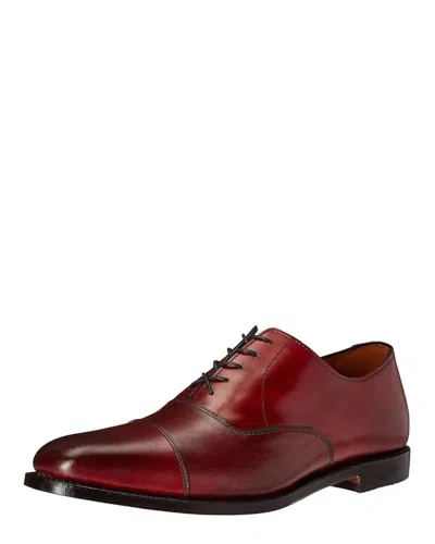 Allen Edmonds Men's Exchange Place Oxford Shoes In Oxblood In Red