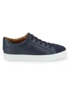 Allen Edmonds Men's Fisher Leather & Suede Low-top Sneakers In Blue