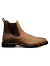 ALLEN EDMONDS MEN'S GRAFTON LEATHER CHELSEA ANKLE BOOTS