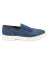 Allen Edmonds Men's Hayes Suede Loafers In Denim