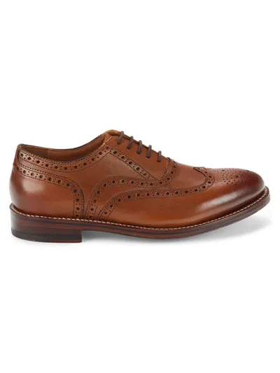 Allen Edmonds Men's Hendrix Leather Wingtip Brogues In Walnut