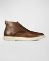 Allen Edmonds Men's Hunter Leather Chukka Sneakers In Brown