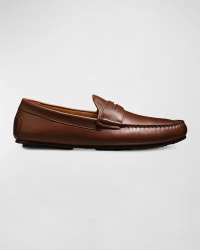 Allen Edmonds Men's Leather Penny Loafers In Dark Chili