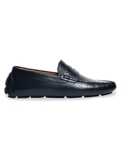 Allen Edmonds Men's Lewis Leather Driving Penny Loafers In Black