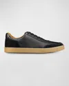 ALLEN EDMONDS MEN'S LIAM GRAINED LEATHER LOW-TOP SNEAKERS