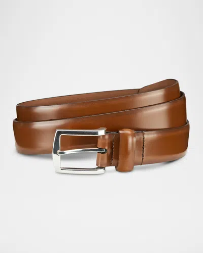 Allen Edmonds Men's Midland Avenue Leather Belt In Walnut