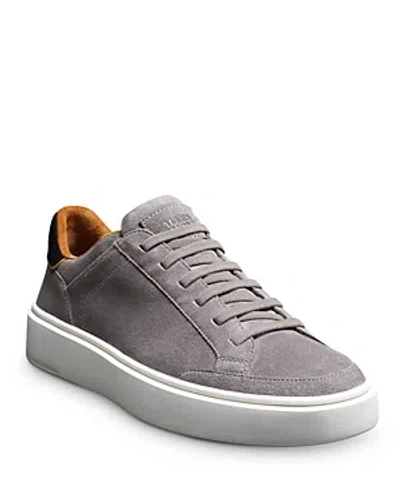 Allen Edmonds Men's Oliver Stretch Lace Slip On Sneaker In Piombo Suede