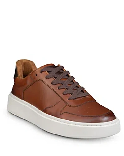 Allen Edmonds Men's Owen Leather Low-top Sneakers In Chili