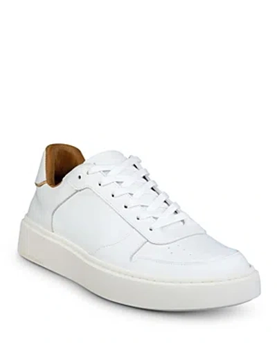 Allen Edmonds Men's Owen Lace Up Low Top Trainers In White