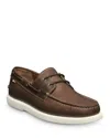 Allen Edmonds Panama Boat Shoe In Natural