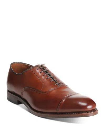 Allen Edmonds Men's Park Avenue Lace Up Cap Toe Dress Shoes In Brown