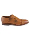 Allen Edmonds St. Johns Double Monk Strap Shoe In Brown