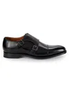 Allen Edmonds Men's Pierce Leather Monk Strap Shoes In Black