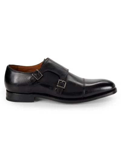 Allen Edmonds Men's Pierce Leather Monk Strap Shoes In Black