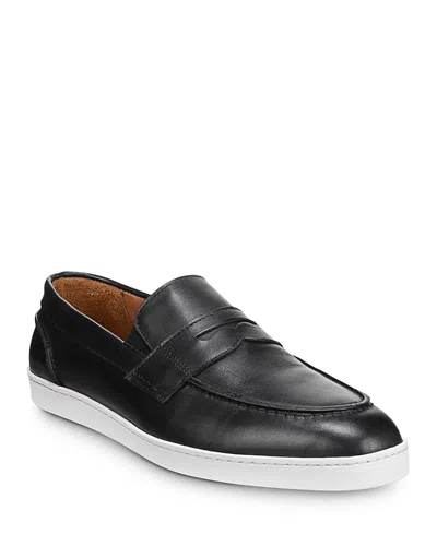 Allen Edmonds Men's Randolph Slip On Penny Sneakers In Black