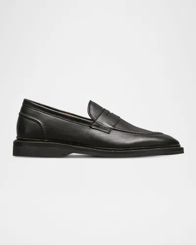 Allen Edmonds Men's Randolph Verse Leather Penny Loafers In Black
