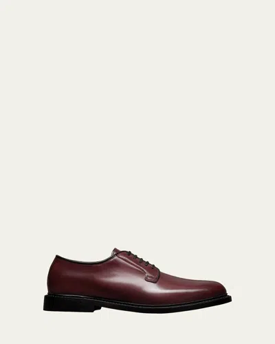 Allen Edmonds Men's Rowan Polished Derby Dress Shoes In Burgundy