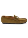 ALLEN EDMONDS MEN'S SEBASTIAN SUEDE BIT LOAFERS