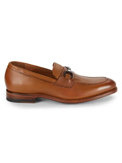 Allen Edmonds Men's Sidney Leather Bit Loafers In Walnut