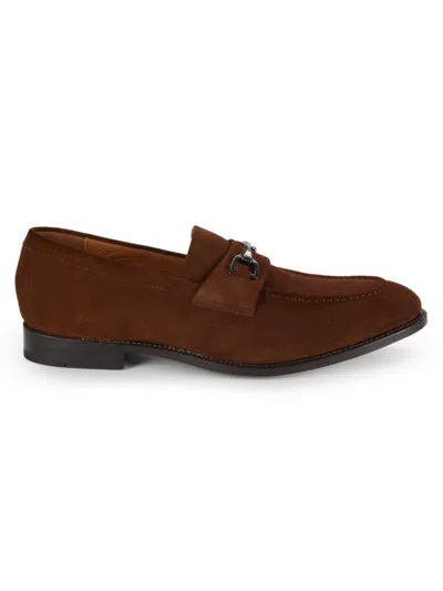 Allen Edmonds Men's Sidney Suede Penny Loafers In Brown