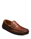 Allen Edmonds Super Moc Toe Penny Loafer In Dark Chili
