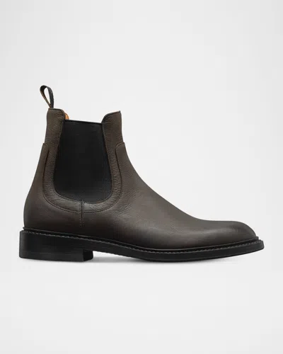 ALLEN EDMONDS MEN'S TANNER LEATHER CHELSEA BOOTS