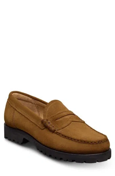 Allen Edmonds Nelson Penny Loafer In Brown