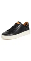 Allen Edmonds Flynn Leather Sneaker In Black