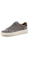 Allen Edmonds Oliver Suede Sneakers Piombo In Piombo