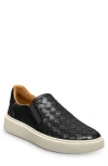 Allen Edmonds Oliver Woven Slip-on Sneaker In Black