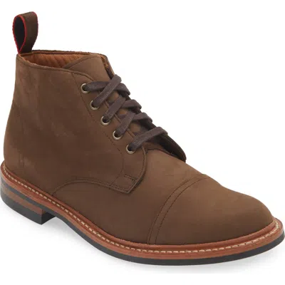 Allen Edmonds Patton Boot In Brown Suede