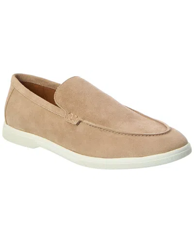 Allen Edmonds Payton Suede Loafer In Neutral