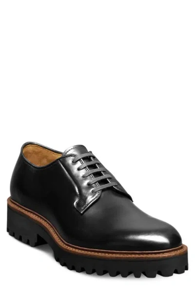 Allen Edmonds Penn Plain Toe Derby In Black