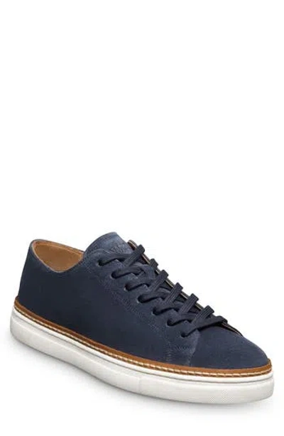 Allen Edmonds Percy Low Top Sneaker In Blue