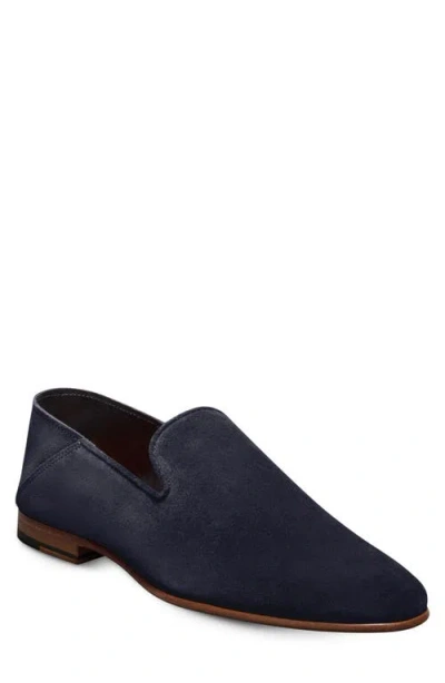Allen Edmonds Portofino Woven Loafer In Blue