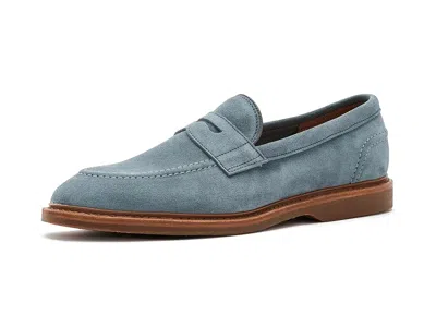 Allen Edmonds Rand Verse Loafer/moc Shoes In Blue