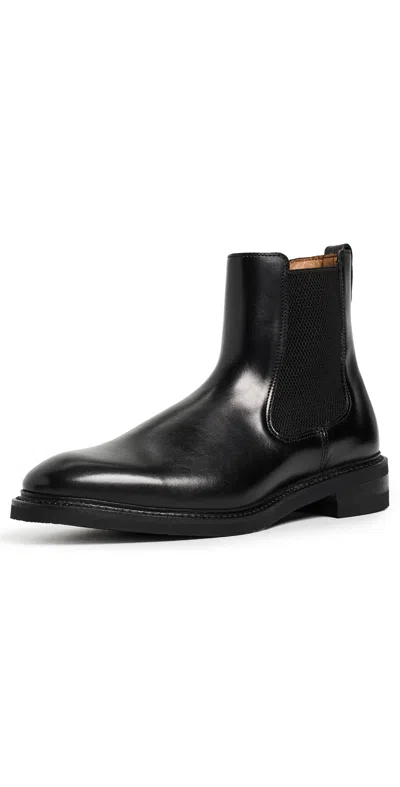 Allen Edmonds Reed Leather Chelsea Boots Black