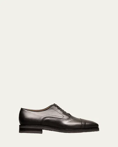 Allen Edmonds Reserve Men's Morgan Brogue Leather Oxfords In Brown