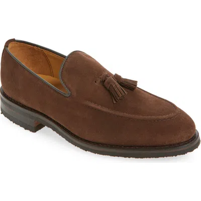 Allen Edmonds Roman Tassel Loafer In Brown