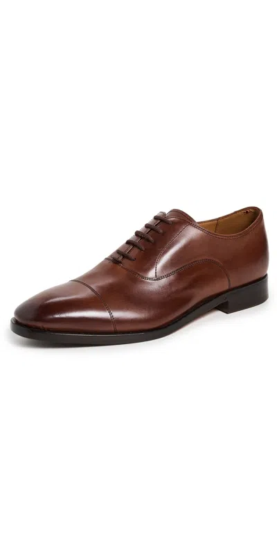 ALLEN EDMONDS SIENA CAP TOE DRESS SHOES DARK CHILI 617