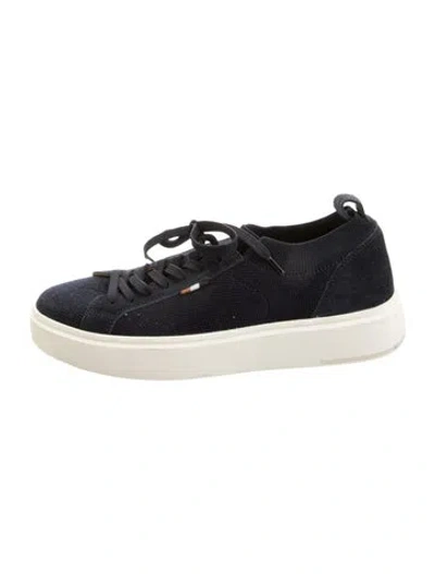 Pre-owned Allen Edmonds Sneakers In Blue